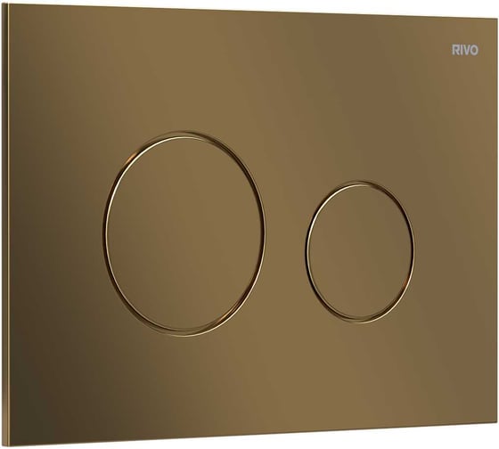Изображение товара Панель смыва RIVO SYSTEMS neo латунь матовая (matte BRASS) 303007