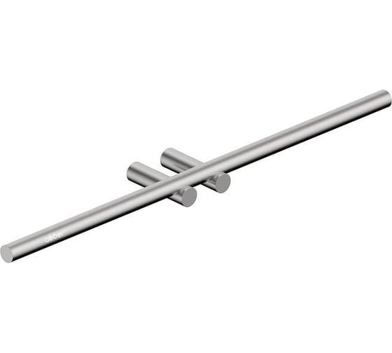 Изображение товара Полотенцедержатель двойной ABBER Osten 316 сталь брашированная AA1855BST