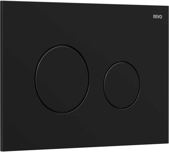 Изображение товара Панель смыва RIVO SYSTEMS neo черный матовый (matte BLACK) 303005