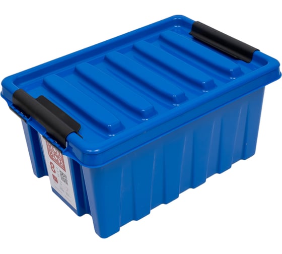 Изображение товара Контейнер с крышкой Rox Box 8 л, синий M-008-00.06