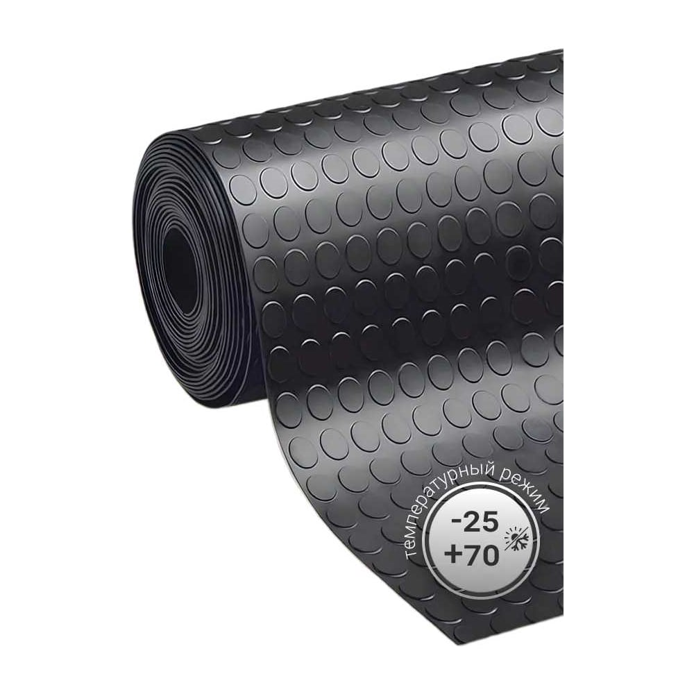 Изображение товара Резиновая напольная дорожка в рулоне QZRP 1,5х0,8 м для гаража и спортзала