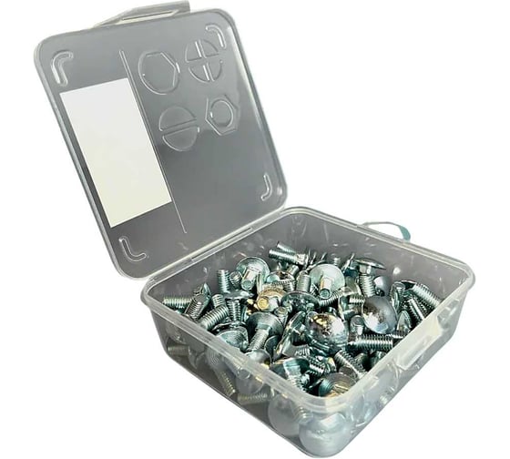 Изображение товара Болт мебельный 23 Болта 8х30 ОЦ DIN 603 в органайзере, 30 шт А05000803090007орг-ф30