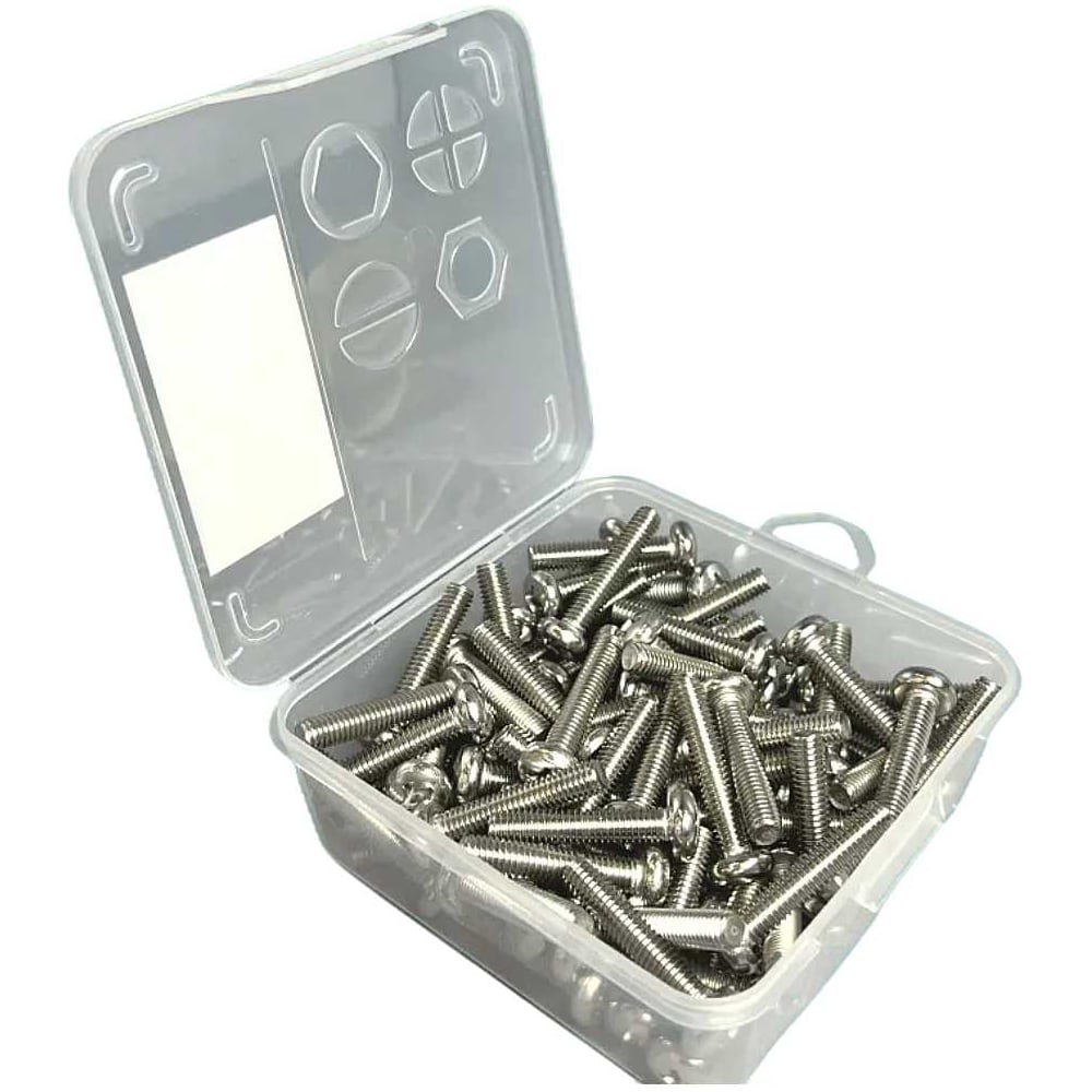 Изображение товара Винт 23 Болта нержавеющий 5х30 мм DIN7985 105 шт.