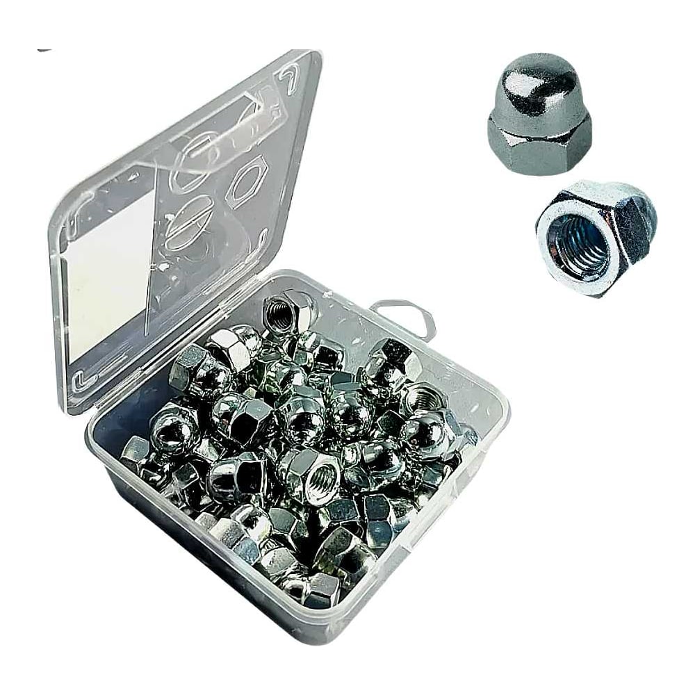 Изображение товара Гайка колпачковая М14 ОЦ DIN1587 в органайзере 15 шт