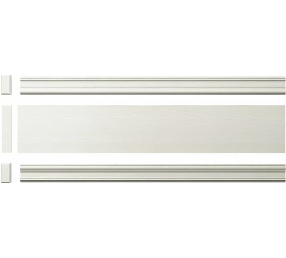 Изображение товара Набор для увеличения ширины арок Cosca decor мелинга белая, ламинированный МДФ СПБ101322