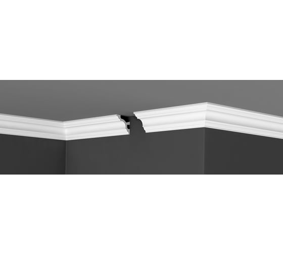 Изображение товара Потолочный плинтус Де-Багет П 22 50/50 00-00103639