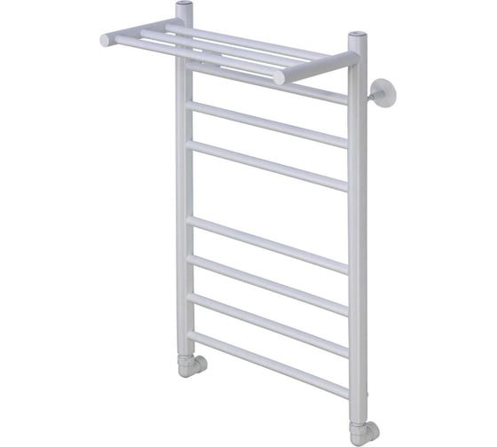 Изображение товара Водяной полотенцесушитель Comfysan Luce W-8 80/40 с полкой, белый 013615