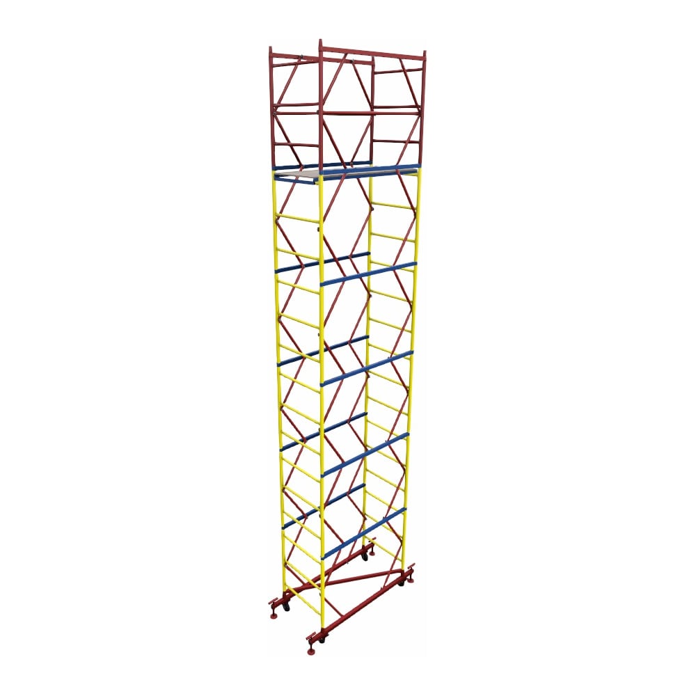 Изображение товара Вышка А5 ВП 0,7х1,6м, высота 7,6м, стальная модульная для строительно-монтажных работ