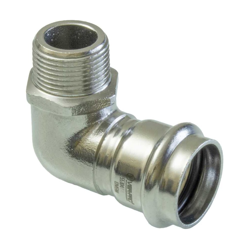 Изображение товара Уголок нержавеющий ViEiR 90 18х1/2 штуцер VPLM183 для трубопроводов