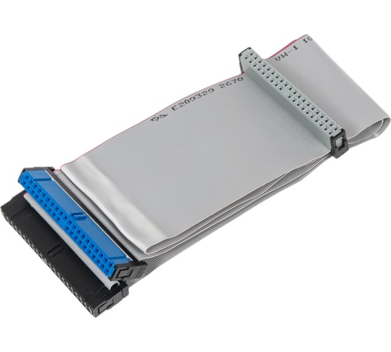 Изображение товара Шлейф Gembird IDE UDMA66/100/133 2 устройства, 80 жил, 48см, пакет CC-EIDE/66