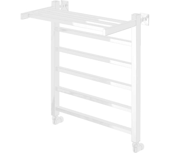 Изображение товара Водяной полотенцесушитель Comfysan Marte-K W-6 60/50 с полкой, белый 012533