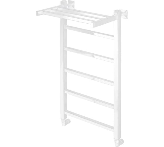 Изображение товара Водяной полотенцесушитель Comfysan Marte-K W-6 80/40 с полкой, белый 012595