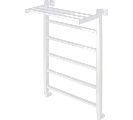 Изображение товара Водяной полотенцесушитель Comfysan Marte-K W-6 80/50 с полкой, белый 012656