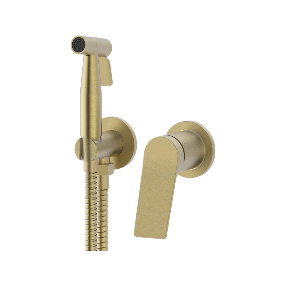 Изображение товара Комплект скрытого монтажа ViEiR V343553-S смеситель для биде матовое золото