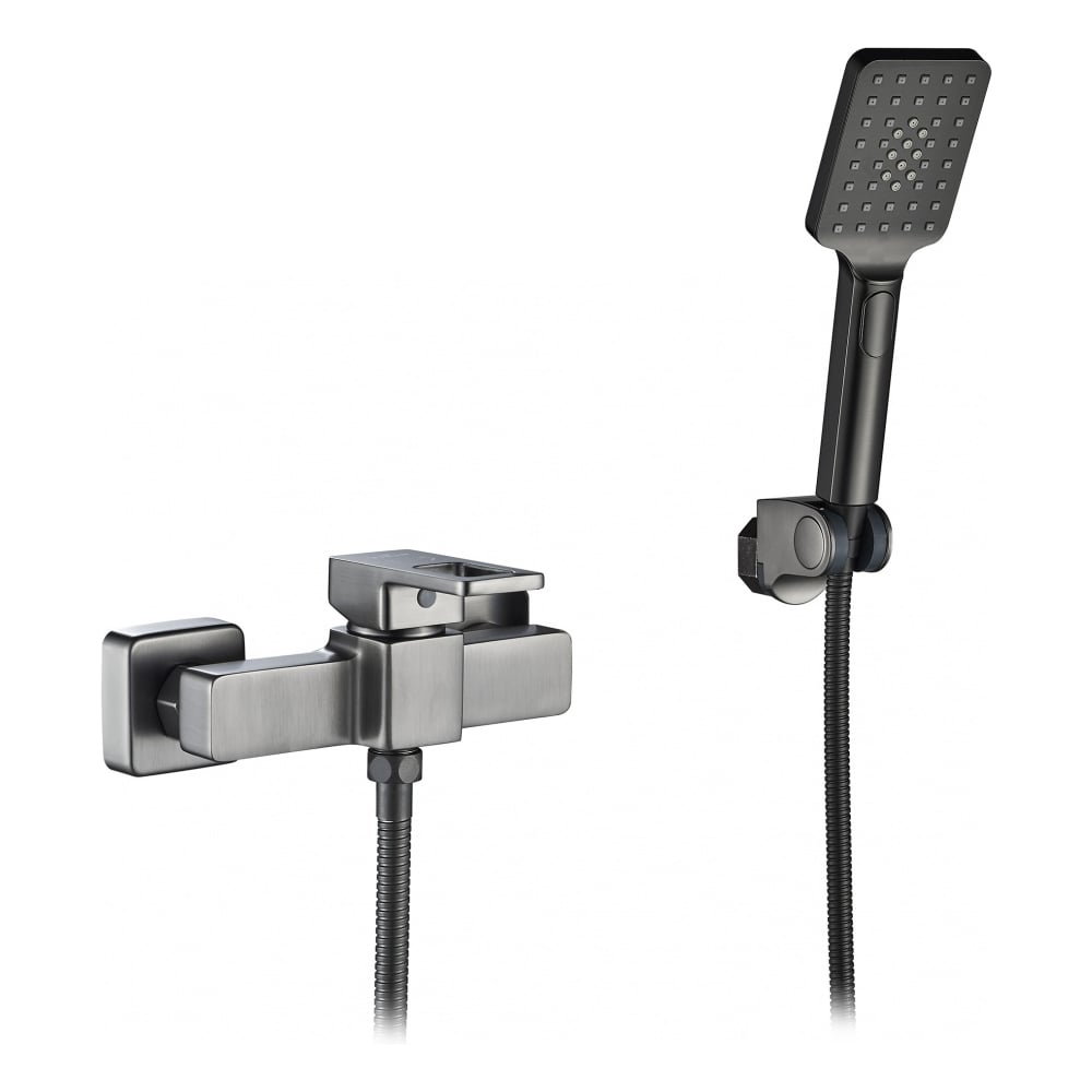 Изображение товара Однорычажный настенный смеситель для душа ViEiR V353561-G графит