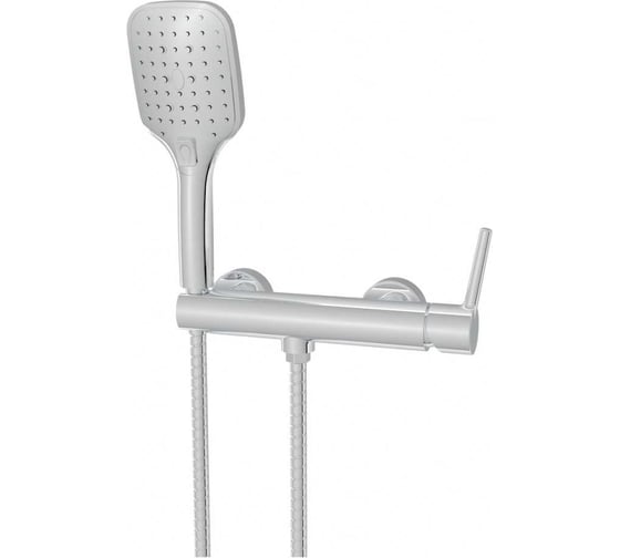 Изображение товара Смеситель для душа однорычажный ViEiR настенный, латунь, хром, керамический картридж V103561