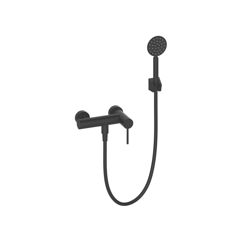 Изображение товара Смеситель для душа однорычажный ViEiR из нержавеющей стали черный сатин V463530-C