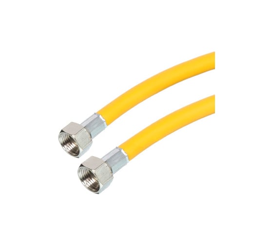 Изображение товара Шланг для газа ViEiR ПВХ, 1.2 м, 1/2 гайка–гайка, армированный по ГОСТ Р 53980-2010 с защитой от перегибов MQXN120