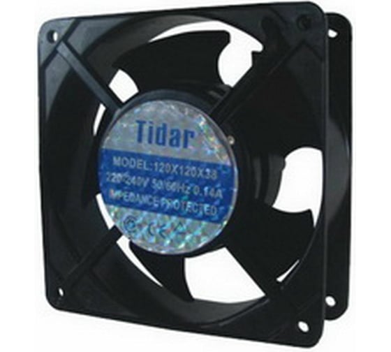 Изображение товара Вентилятор TIDAR RQA 12038HBL 220VAC 114436