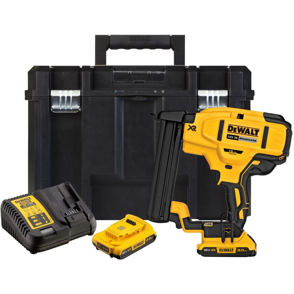 Изображение товара Аккумуляторный скобозабивной пистолет DEWALT DCN681D2 18В с 2 АКБ