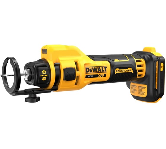 Изображение товара Аккумуляторный фрезер для гипсокартона DEWALT DCE555B, 20В, 26000об/мин, без АКБ и ЗУ DCE555B-XJ