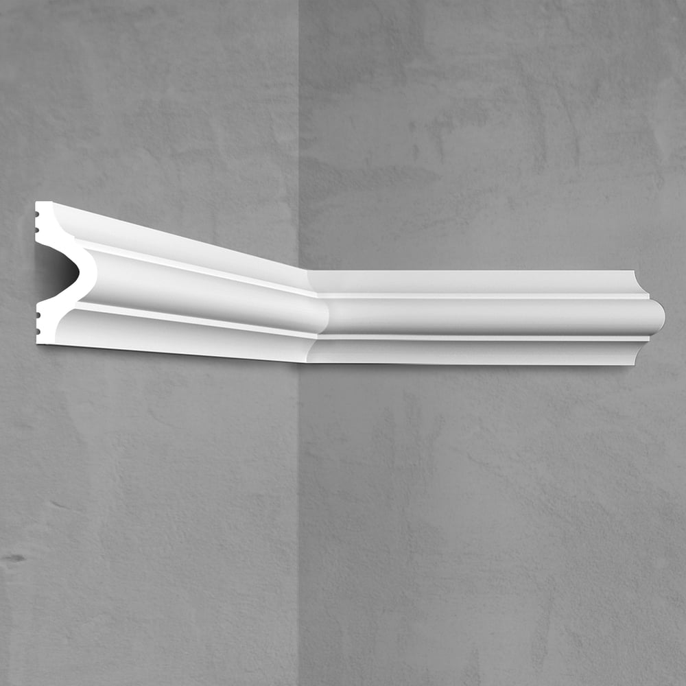 Изображение товара Молдинг Stenopol 40х17х2000 мм C702 для отделки стен и потолков