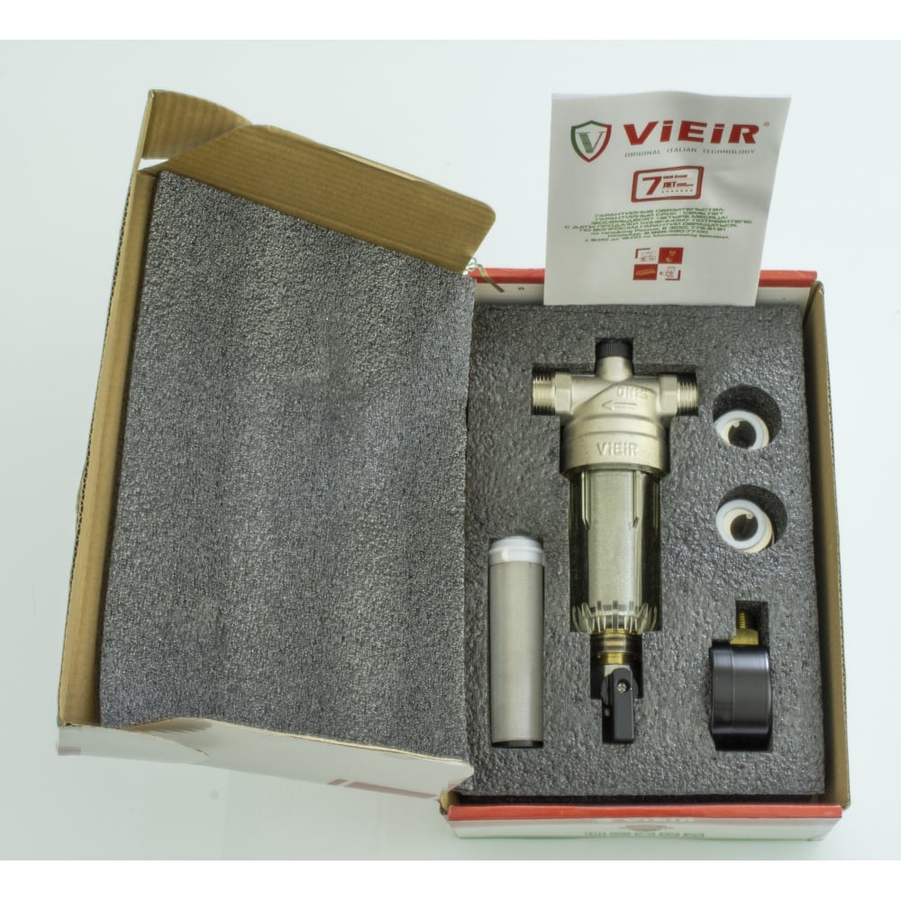 Изображение товара Фильтр с манометром ViEiR JC156-N для профессиональных систем
