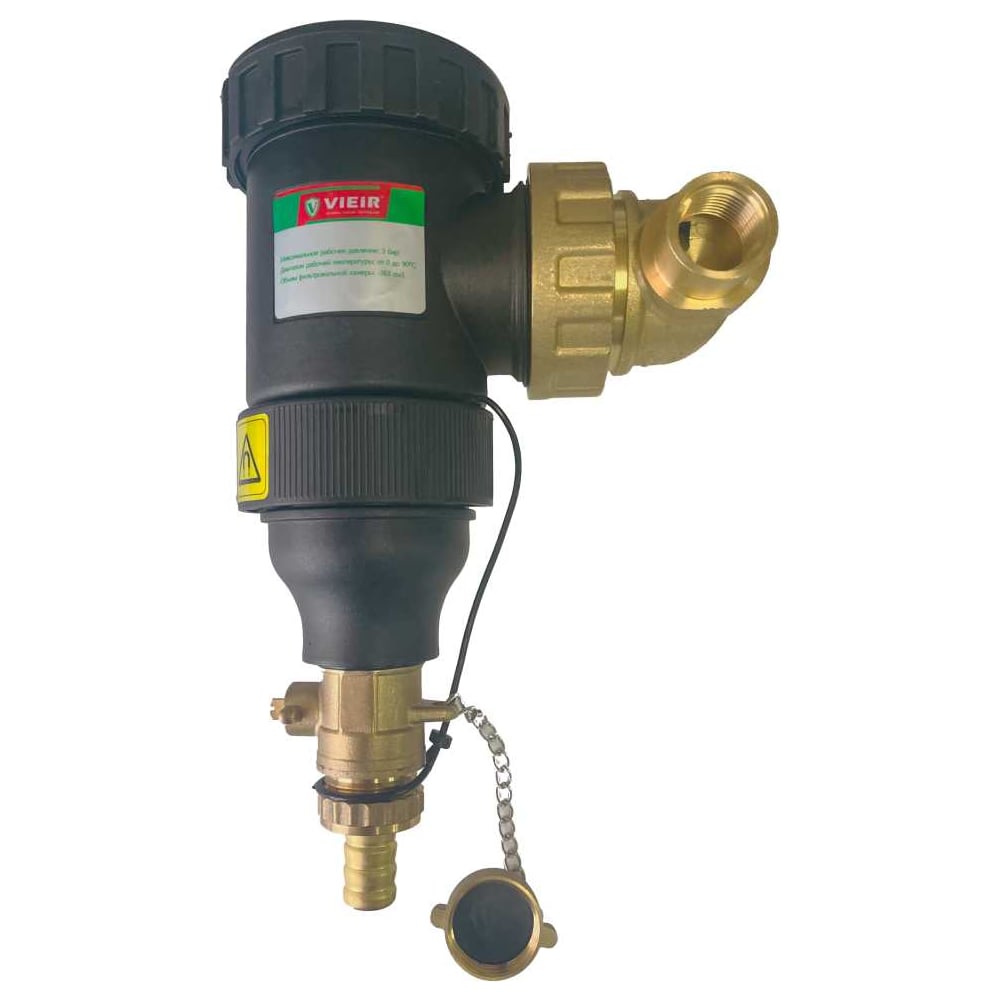 Изображение товара Фильтр-дешламатор ViEiR 3/4 для системы водоснабжения и отопления