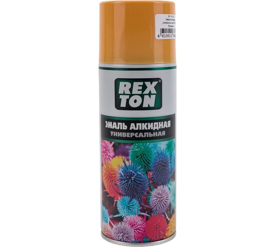 Изображение товара Универсальная алкидная эмаль REXTON (бежевый; аэрозоль; 520 мл) RT-101.50