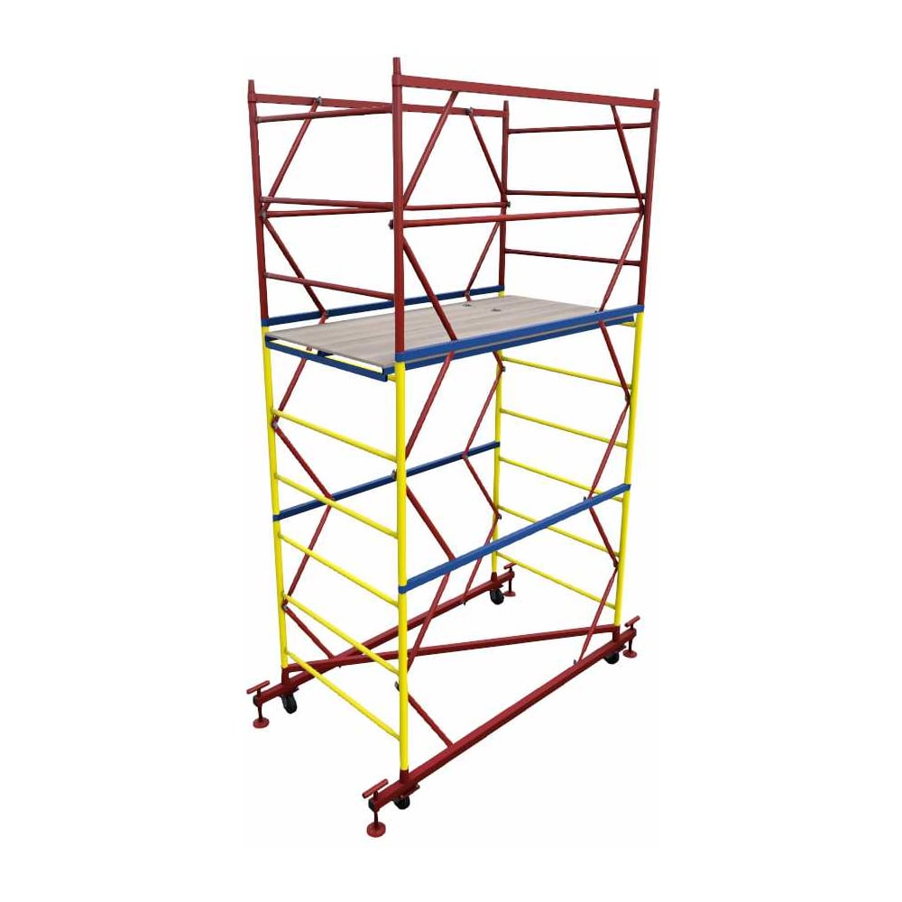 Изображение товара Вышка строительная А5 ВП 1,2х2,0м H=4м, модульная, сталь, грузоподъемность 250кг