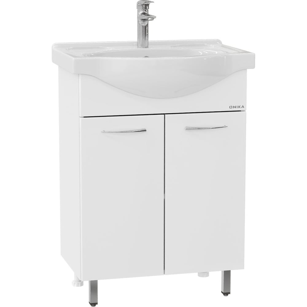Изображение товара Тумба с раковиной Onika СЕЛИГЕР 60 напольная белая