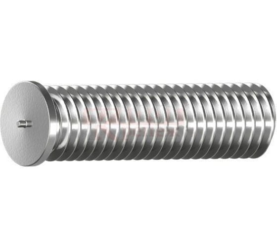 Изображение товара Шпилька приварная Море-Метизов DIN 32501 нержавеющая сталь А2 PT M8X30 мм 200 шт HPIL32501А2PTM8X30200М