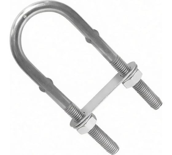 Изображение товара Болт U-образный Море-Метизов АРТ 8230 нержавеющая сталь А2 5Х80 мм, 1 шт BOLTU8230А25801М