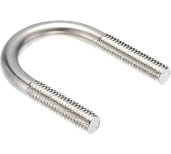 Изображение товара Болт U-образный Море-Метизов DIN 3570 нержавеющая сталь А4 A 64 M12 номин.диам. 50 мм, 2 шт BOLTU3570А4M12502М