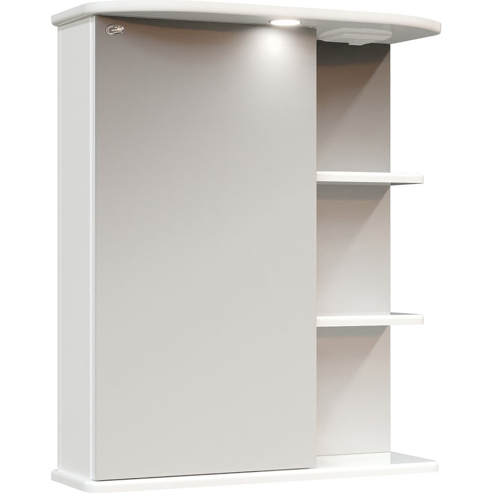 Изображение товара Зеркальный шкаф Onika Карина левый 60.01 с подсветкой и зеркалом для ванной