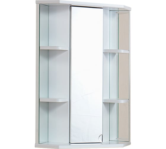 Изображение товара Шкаф-зеркало Onika Кредо 35 белый, универсальный, угловой 303501