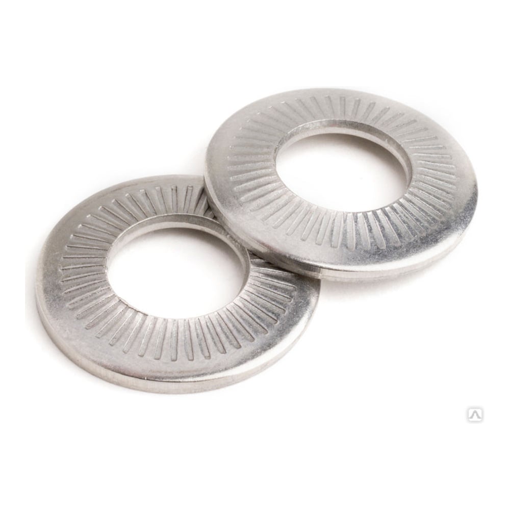 Изображение товара Стопорная коническая шайба NF E 25-511 из нержавеющей стали М5X12X1,1, набор 1000 штук
