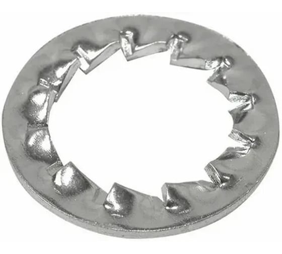 Изображение товара Шайба Море-Метизов стопорная с внутр.зубцами DIN 6797 нержавеющая сталь А2 J 5,3 для M5 ,1000 шт HAY6797А2JM51000М