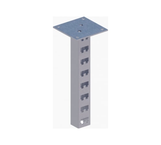 Изображение товара Потолочная кабельная стойка ОАО «СОЭМИ» сдвоенная К1150П2ц УТ1,5 s=2,5мм, s1=5,0мм Н0111222611