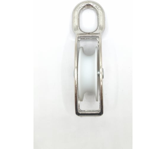 Изображение товара Блок одинарный с пластиковым шкивом Крепстор 50 мм 2 шт 4665316994717