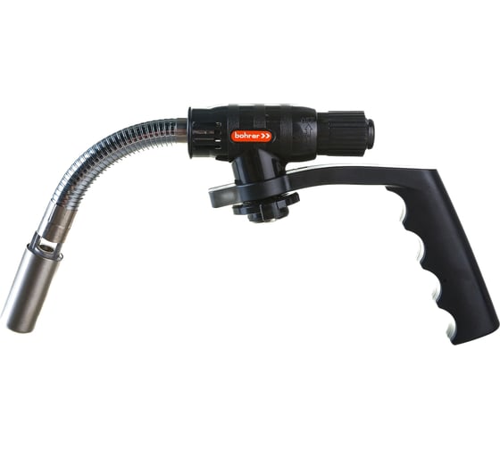 Изображение товара Газовая насадка-горелка Bohrer Профессионал гибкое удлиненное сопло, удобная рукоятка 89101050