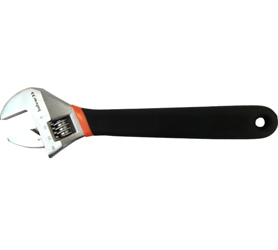 Изображение товара Разводной ключ Bohrer 250 мм, 10", 30 мм максимальное расстояние между губками, обрезиненная ручка 48012125