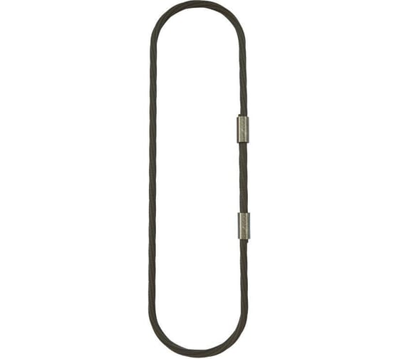 Изображение товара Строп канатный петлевой Тельфер.ПРО СКП (УСК1, опрессовка петель) 8,0т/9000мм Т-ПРО СКП (о) 8,0т/9000мм Т-ПРО