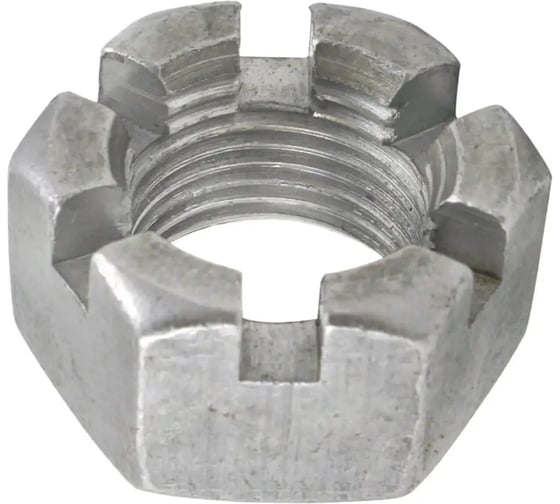 Изображение товара Гайка Море-Метизов корончатая DIN 935 нержавеющая сталь А2 M5 ,100 шт GAY935А2M5100М