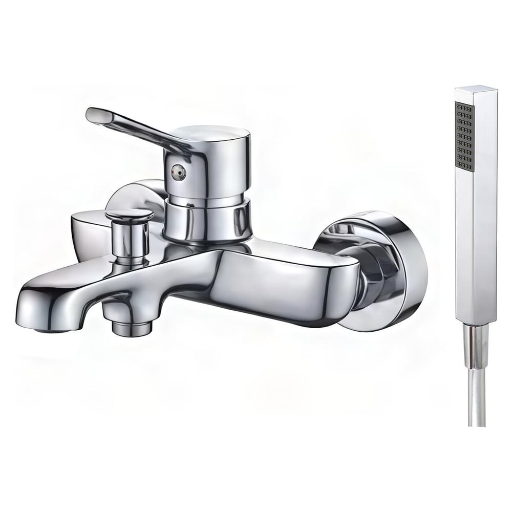 Изображение товара Современный хромированный смеситель для ванны Maretti Elena EA22RF163 однорычажный