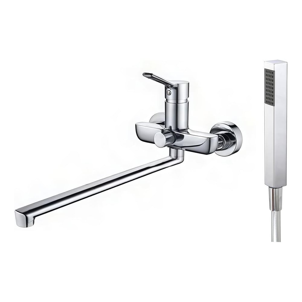 Изображение товара Современный однорычажный смеситель для ванны Maretti Elena хром EA32RP163-D