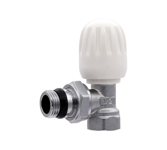 Изображение товара Вентиль регулирующий угловой верхний 1/2 для систем водяного отопления VIEIR VR276