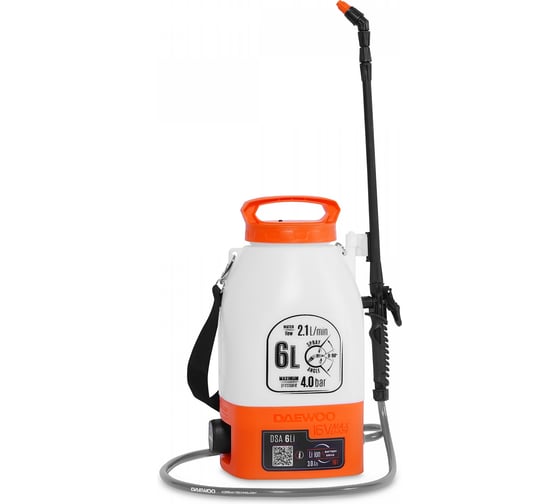 Изображение товара Аккумуляторный опрыскиватель DAEWOO DSA 6 Li