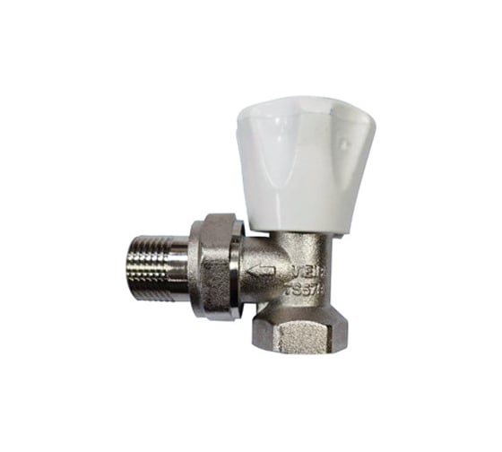 Изображение товара Вентиль регулирующий угловой ViEiR верхний 3/4 для управления потоком теплоносителя VR361