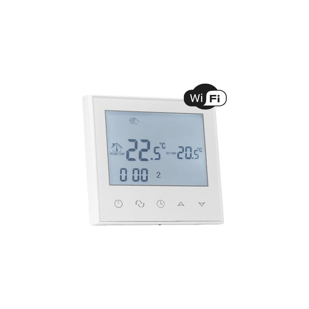 Изображение товара Электронный комнатный термостат ViEiR VR406WI-FI с Wi-Fi и программированием